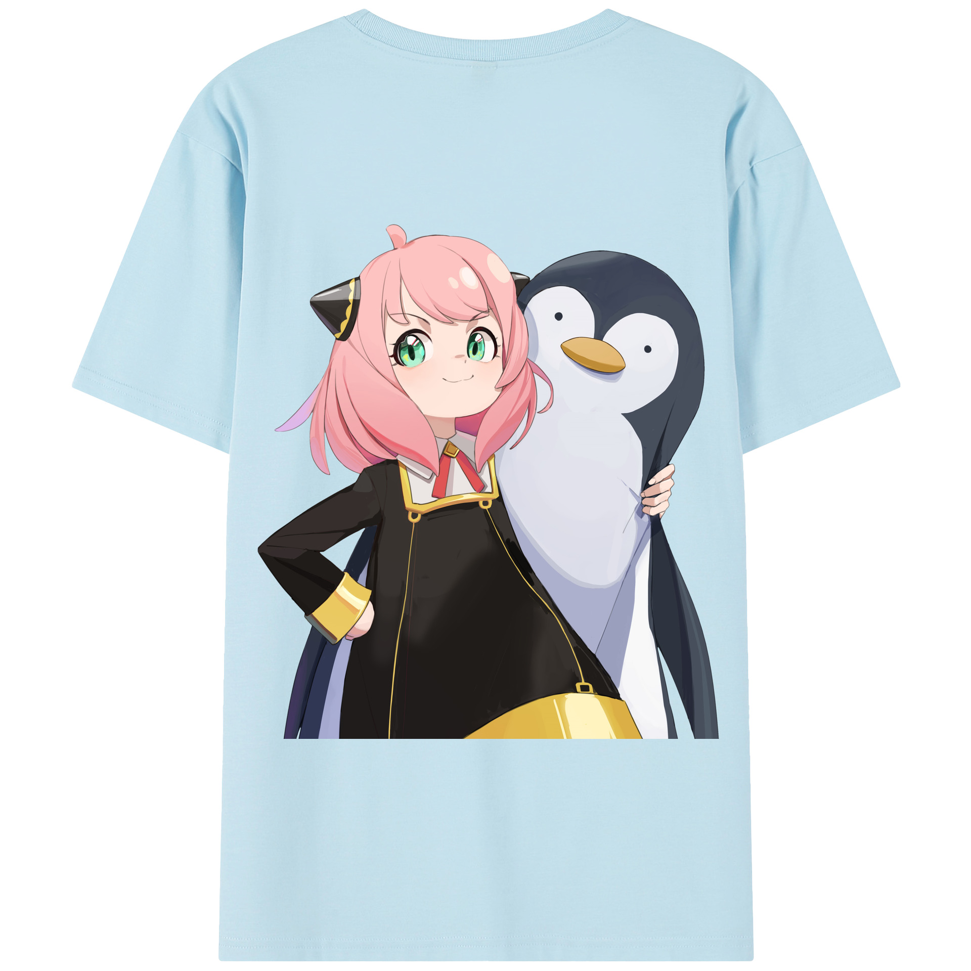（画像用） SPY×FAMILY间谍家家酒 綿100％半袖Tシャツ（背面プリント）